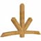 Ekena Millwork Alberta Rough Sawn Timber Gable Bracket, Western Red Cedar, 96"W x 56"H x 6"D x 6"F, 14/12 Pitch GBW096X56X0606ALB00RWR - alternate 3